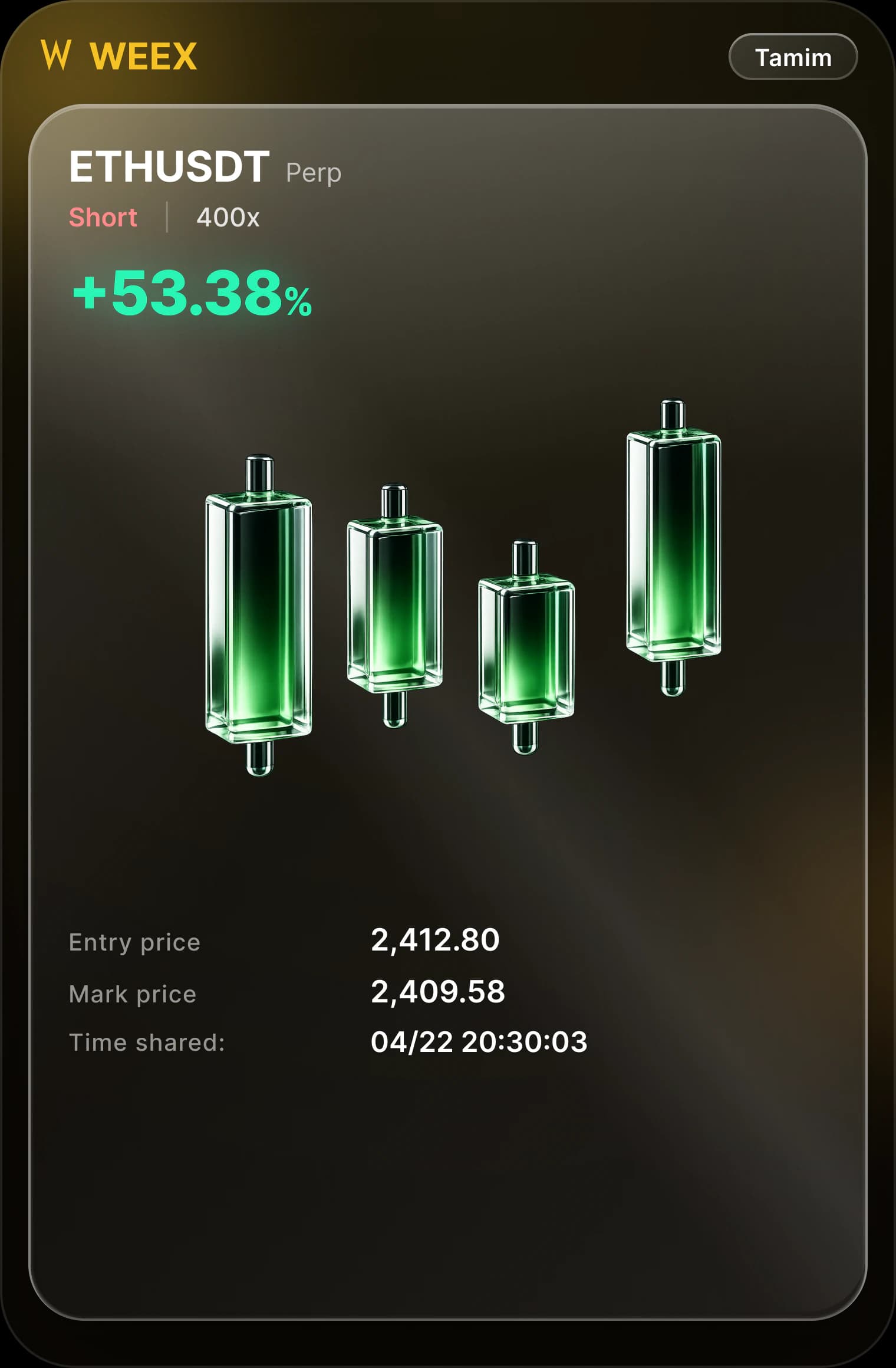 Trader profit result 6