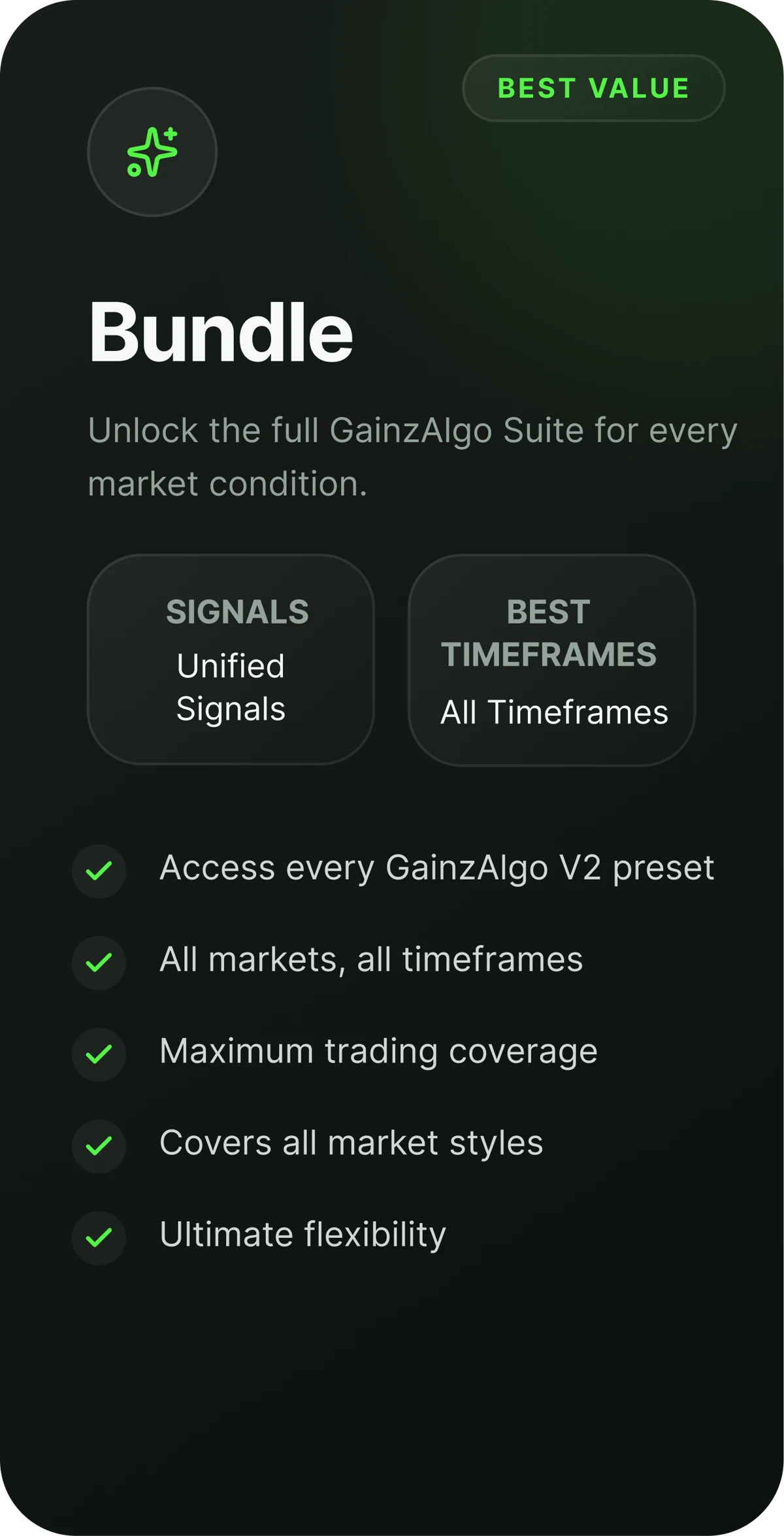 Bundle preset