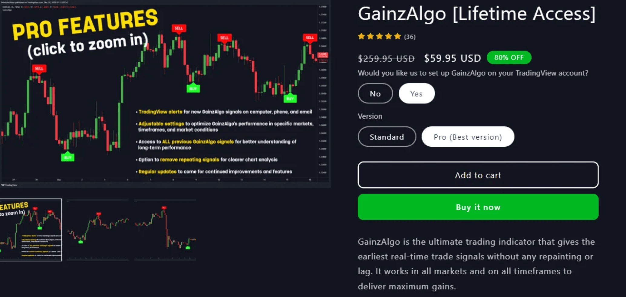 Gainzalgo V2 Alpha TradingView: Smarter Trade Signals