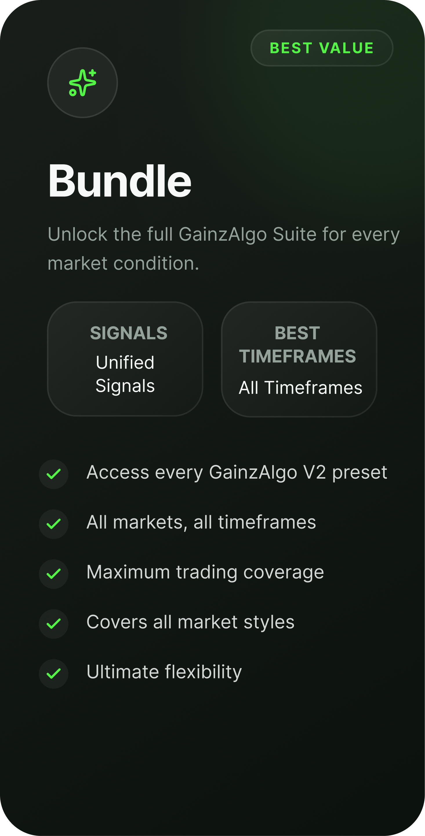 Bundle preset