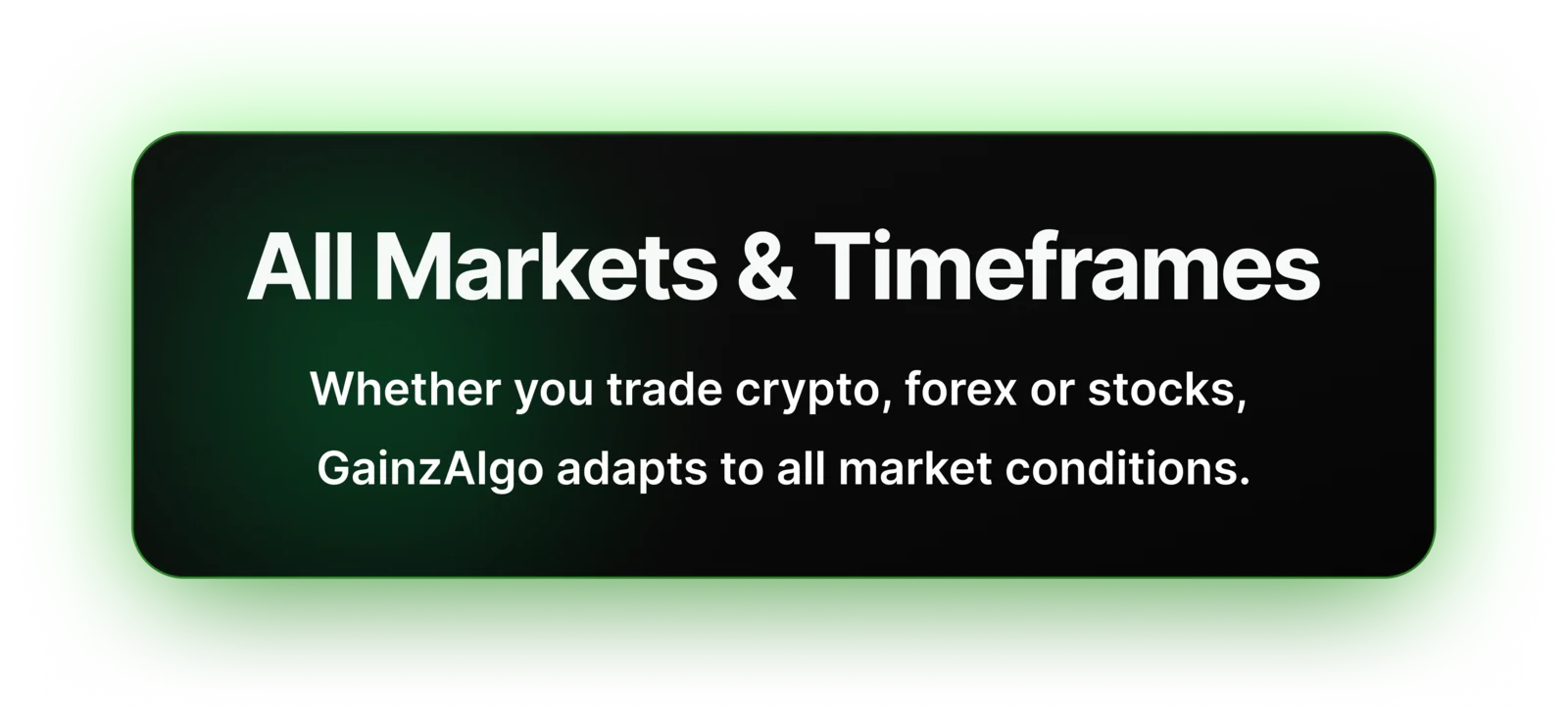GainzAlgo real-time edge features