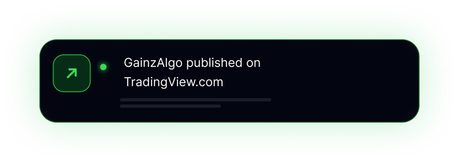 GainzAlgo V2 chart animation